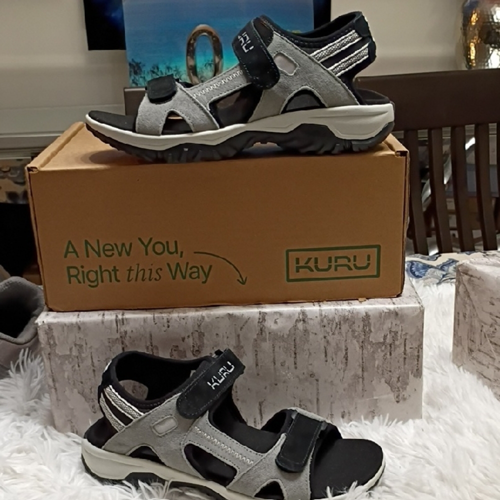 Kuru Cloud Tread Women's Sz 9 M Orthopedic Plantar Fasciitis Sandals $149